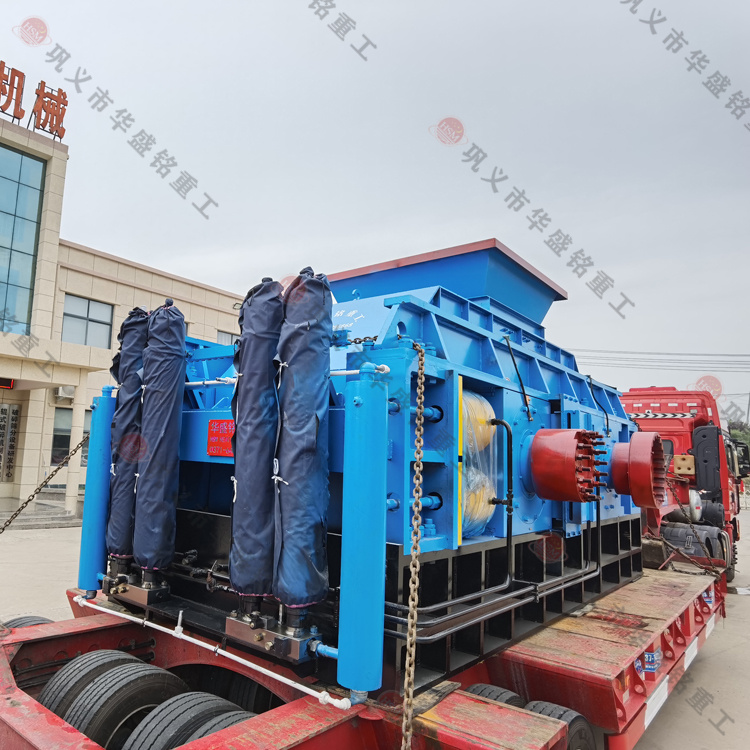 對(duì)輥破碎機(jī)適合用來破碎河卵石和鵝卵石嗎？制砂效果如何？